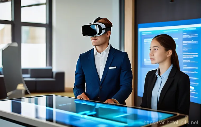 호텔관리사 시험 최신 동향 - **Prompt:** A dynamic scene depicting a diverse group of young, ambitious hotel management students,...