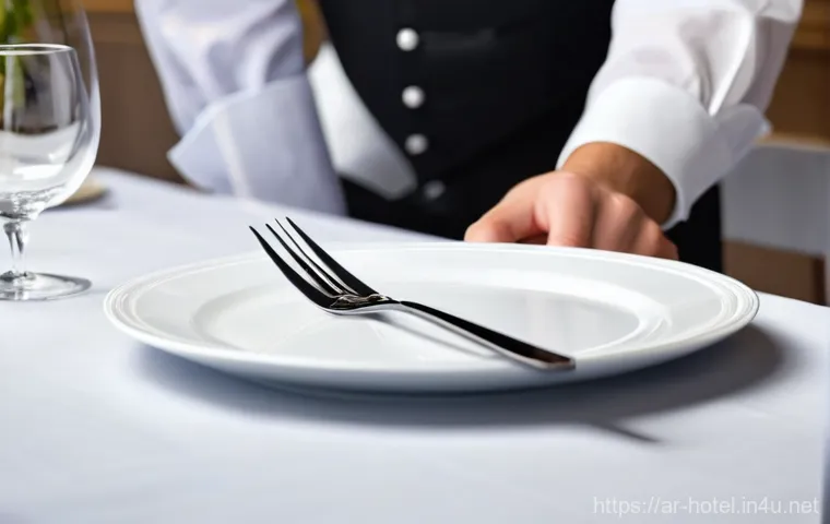 호텔 실기 시험 도구 준비 가이드 - **Prompt 1: Skillful Table Setting for a Hospitality Student**
    "A young, diverse hospitality stu...