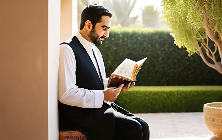 호텔업계 이직 시 유의할 점 - **Prompt:** A determined young Arab hospitality professional, dressed smartly in business casual att... 호텔업계 이직 시 유의할 점 - **Prompt:** A determined young Arab hospitality professional, dressed smartly in business casual att...